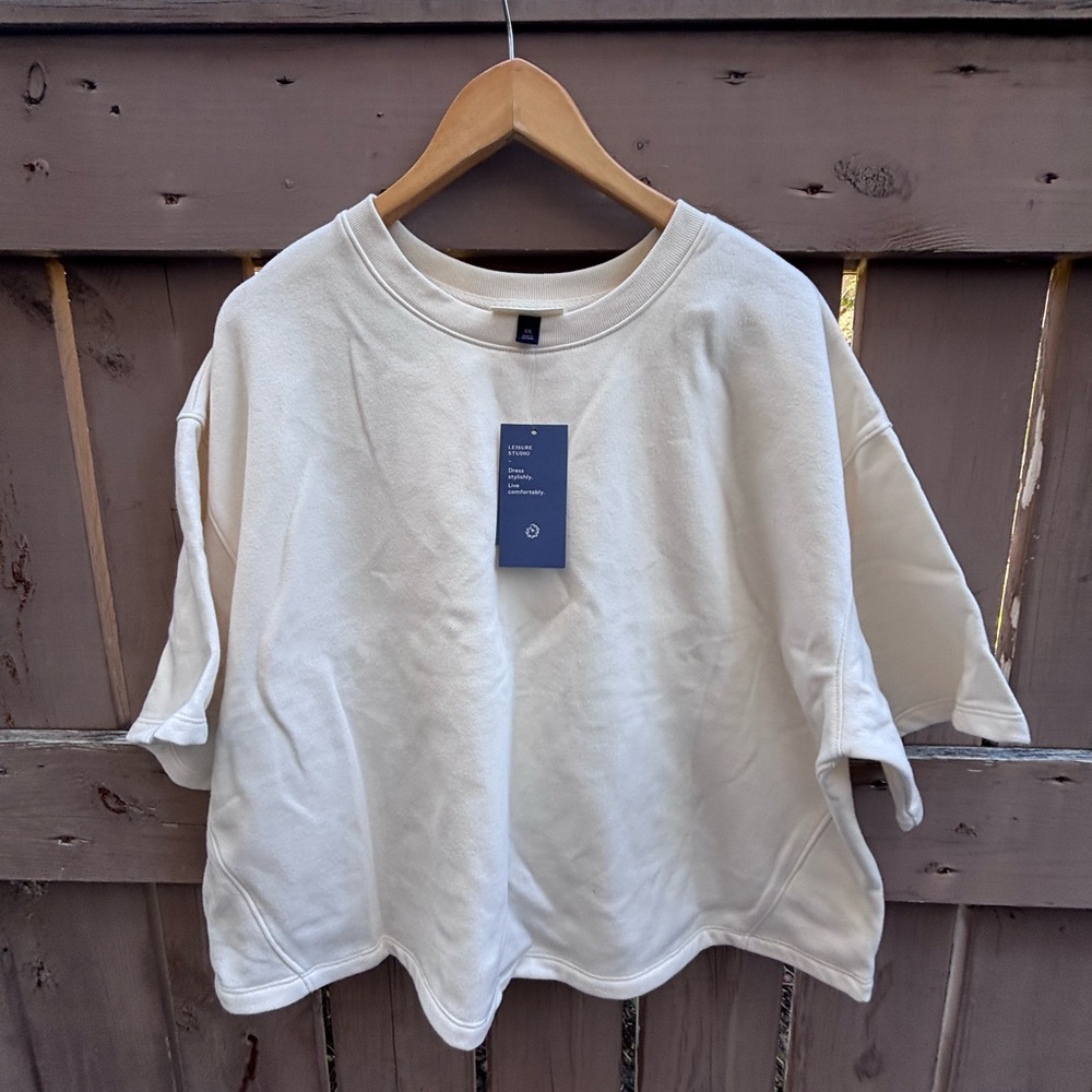 🎉NWT🎉 Universal Thread Cream Scoop Neck Sweater - Picture 3 of 14